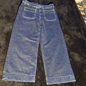 FREE ASSEMBLY Women's Blue Wide-Leg Jeans SIZE 6